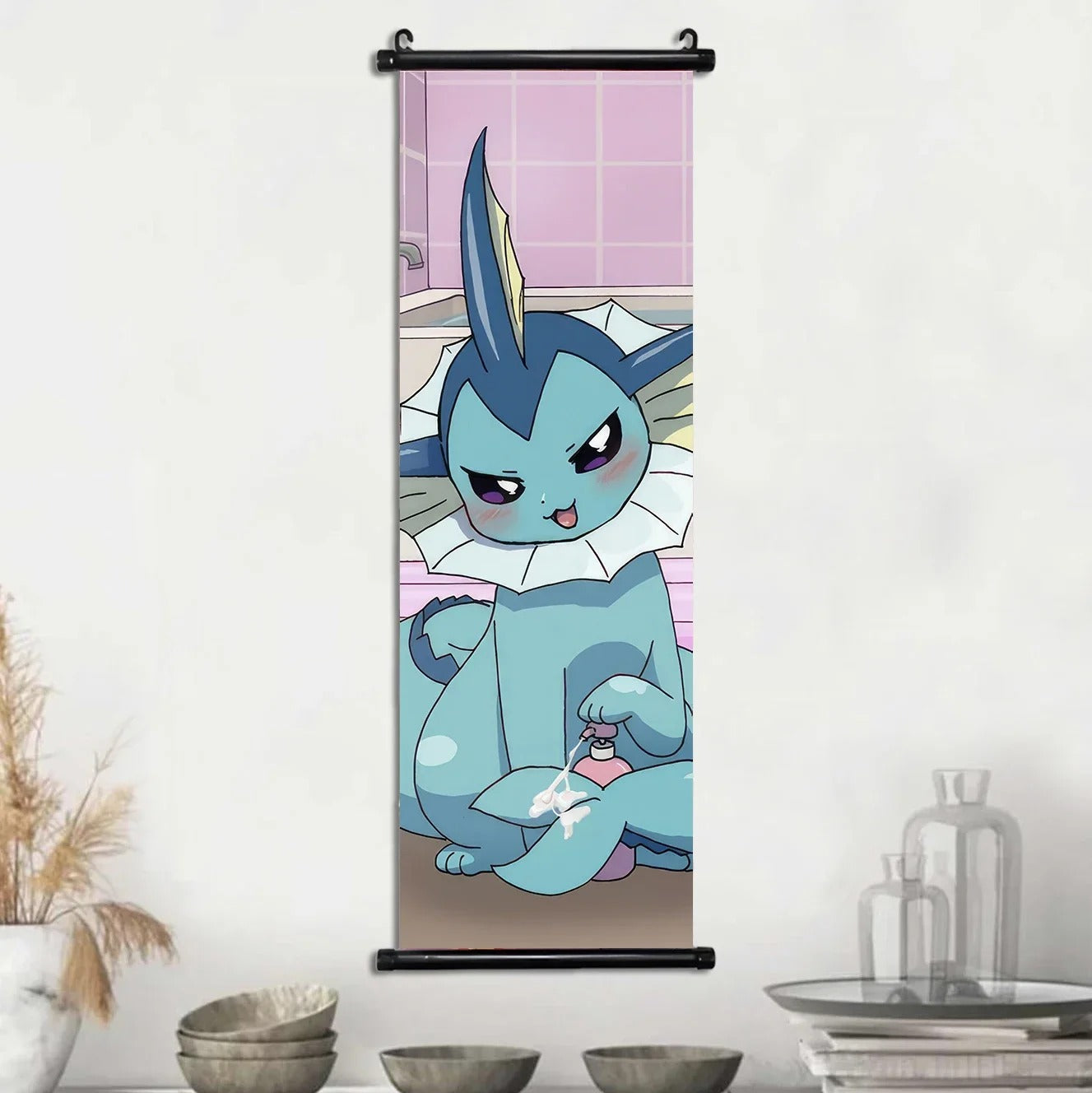 Affiches Pokémon Évolutions d’Évoli – Toile Murale en Tissu Canvas