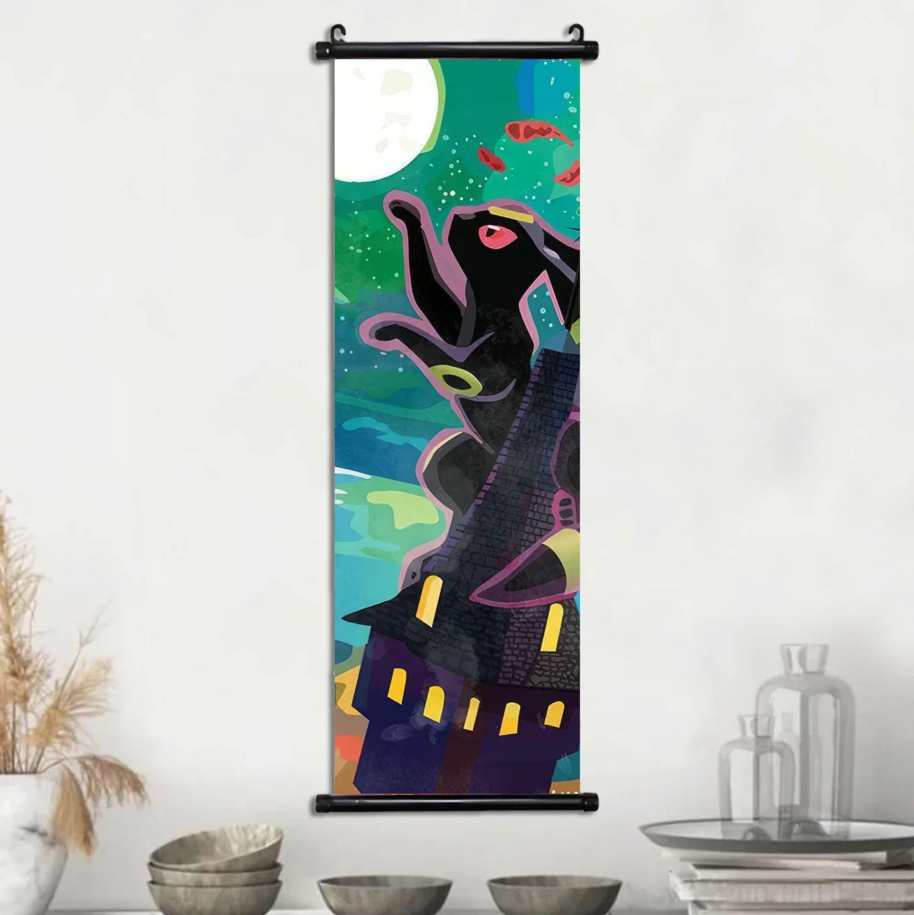 Affiches Pokémon Évolutions d’Évoli – Toile Murale en Tissu Canvas