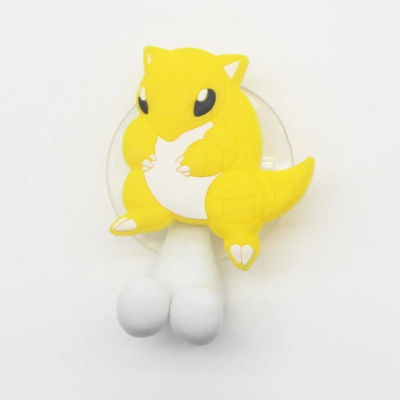 Support mural Pokéball à ventouse – Porte-brosse à dents ou petit accessoire