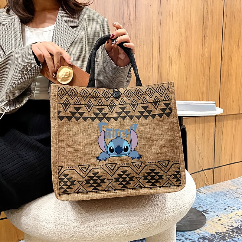 Sac à main Stitch – Cabas à bandoulière grande capacité