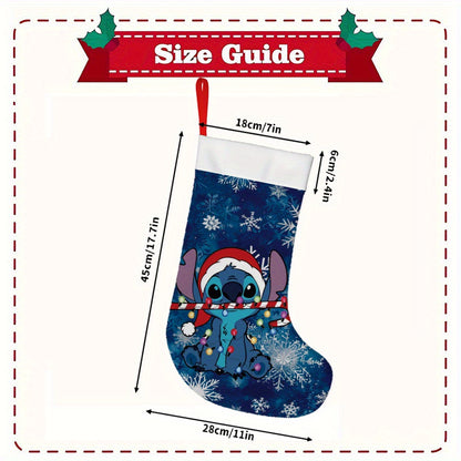 Chaussette de Noël Stitch assis – Ohana