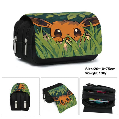 Trousse Scolaire Rectangulaire Pokémon – Collection Dresseurs