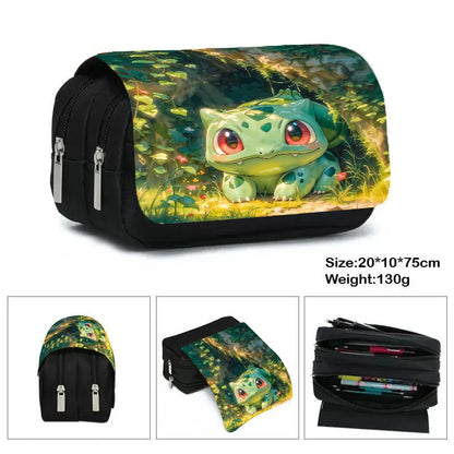 Trousse Scolaire Rectangulaire Pokémon – Collection Dresseurs