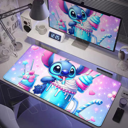 Tapis de Bureau XXL Stitch – Surface de Travail et Gaming (Plusieurs Dimensions)