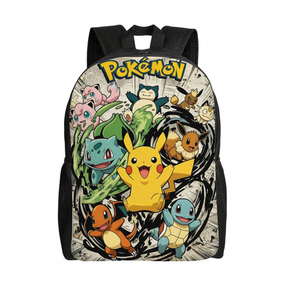 Sac à Dos Génération Pokémon 1ere generation – Grande Capacité & Rangement Ergonomique