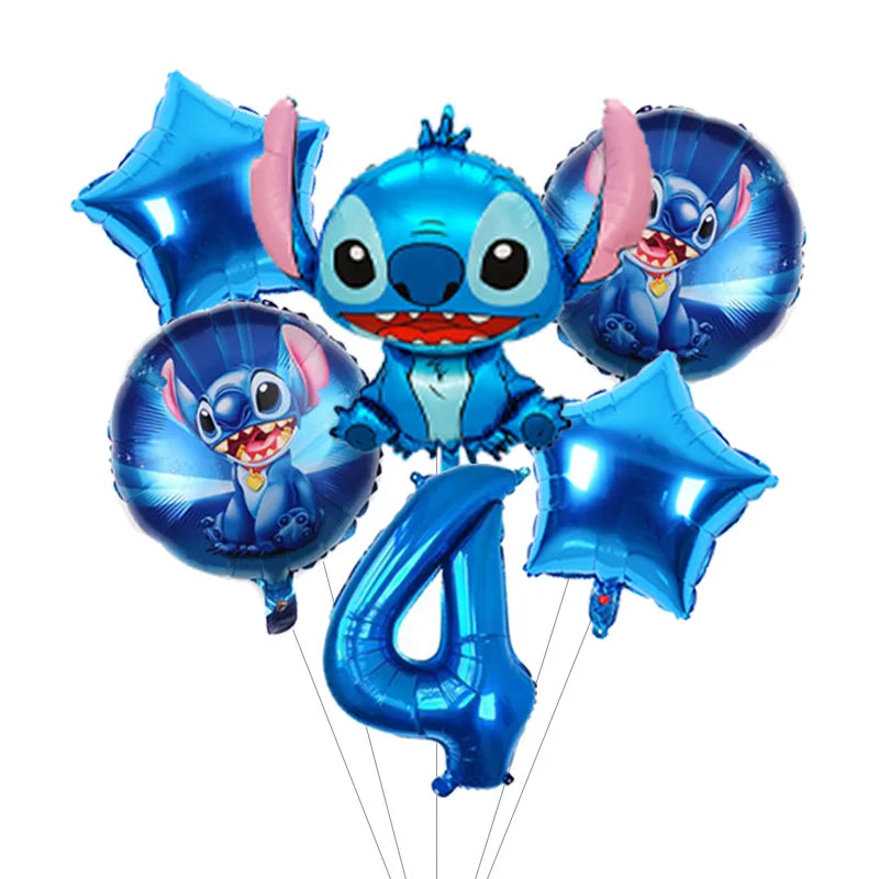 Pack Déco Anniversaire Thématique – Édition Stitch