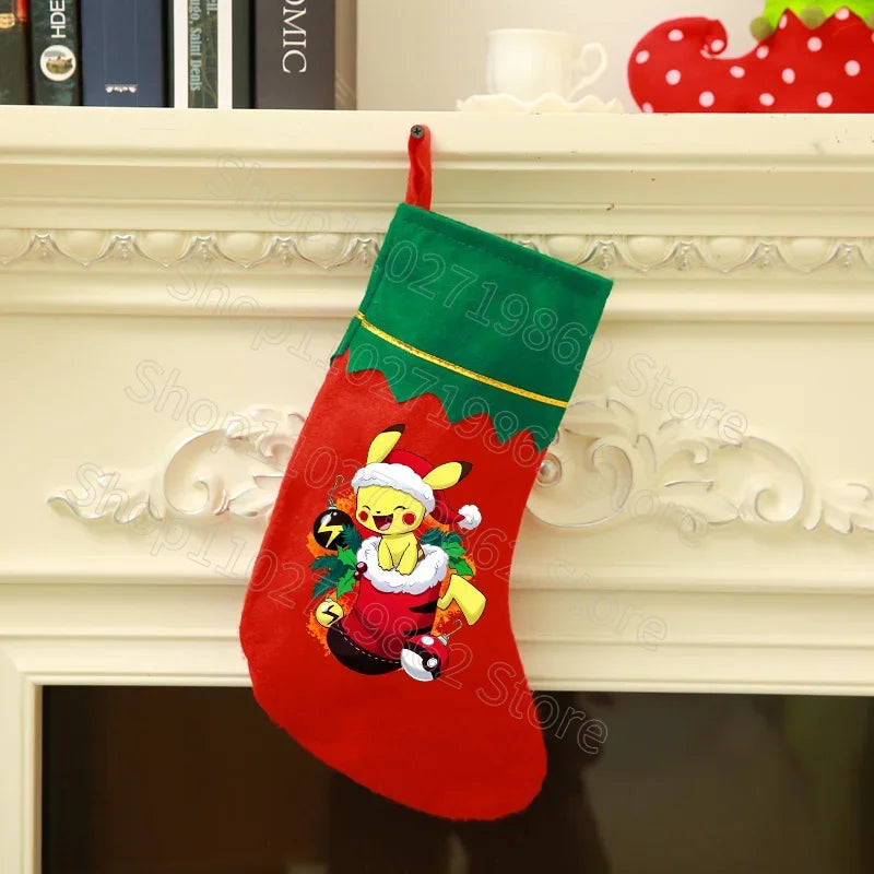 Chaussette de Noël Pokémon - Attrapez l'esprit des Fêtes ! 🌟