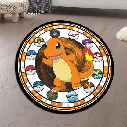 Tapis de sol Pokémon differentes formes  Ronflex, Rondoudou, Tortank, ...