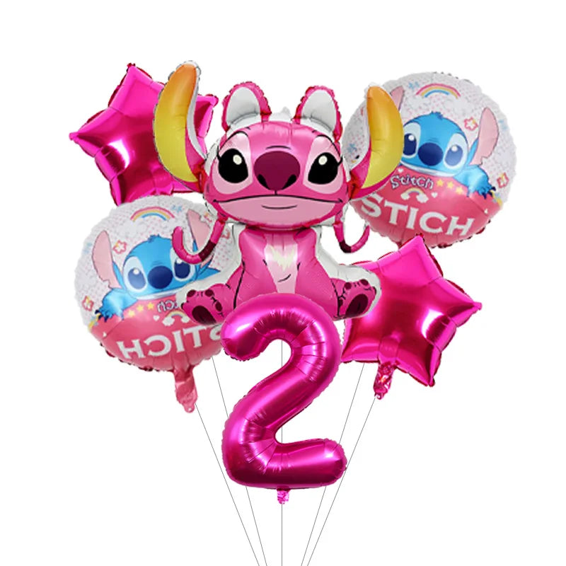 Pack Déco Anniversaire Thématique – Édition Angel Rose
