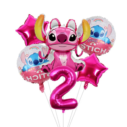Pack Déco Anniversaire Thématique – Édition Angel Rose