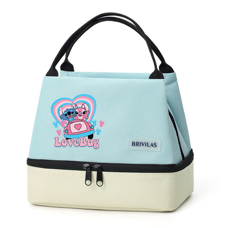 Sac isotherme Stitch – Sac à déjeuner Disney pour enfants et étudiants