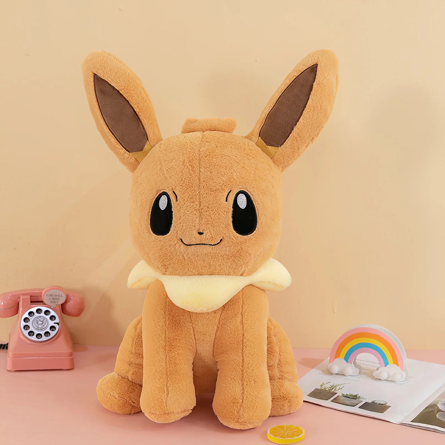 Peluche Evoli 40, 50 ou 70 cm – Compagnon Irrésistible