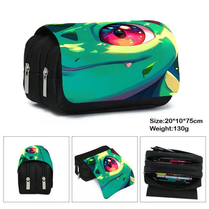 Trousse Scolaire Rectangulaire Pokémon – Collection Dresseurs