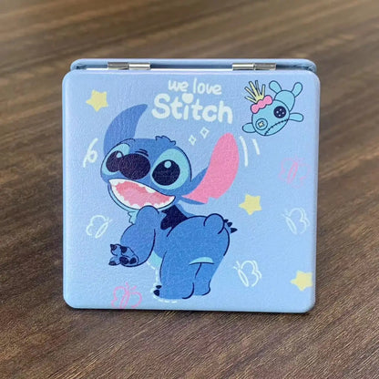 Miroir de Maquillage Pliable Stitch – Compact et Mignon