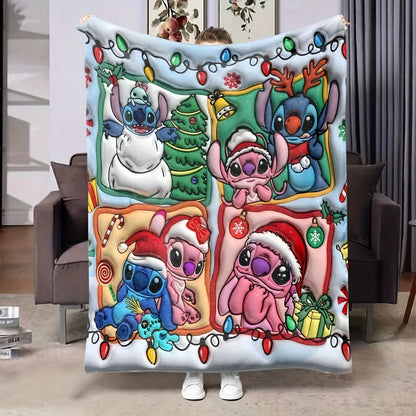 Plaid stitch et Angel de Noel