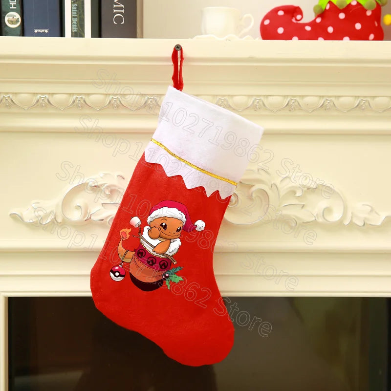 Chaussette de Noël Pokémon - Attrapez l'esprit des Fêtes ! 🌟