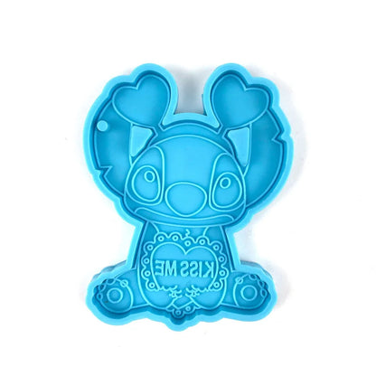 Moule en silicone Stitch - Disney | Pour biscuits, résine, chocolat et créations DIY