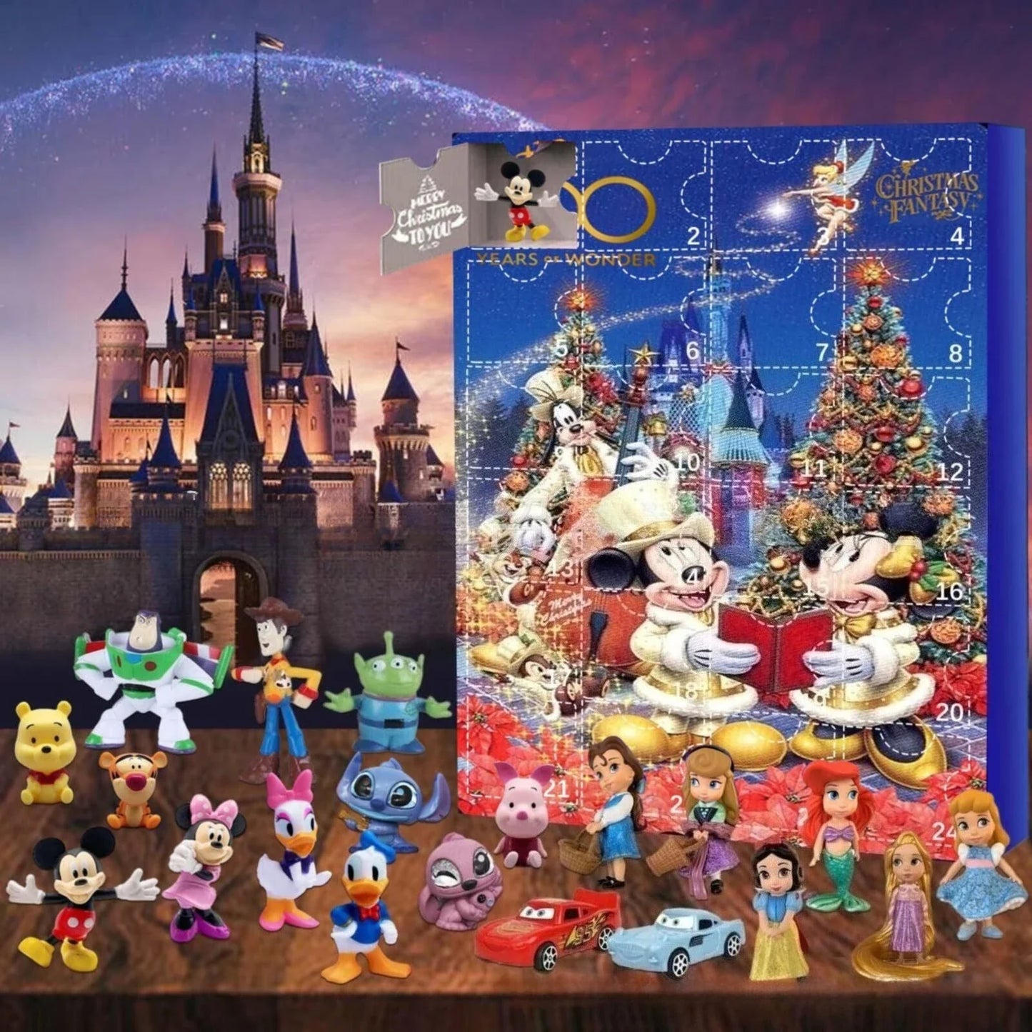 Calendrier de l’Avent Stitch et Disney– 24 Surprises Magiques