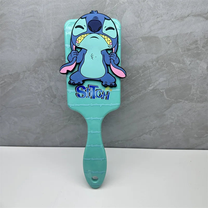 Brosse à cheveux Lilo & Stitch – Peigne coussin d’air avec massage doux