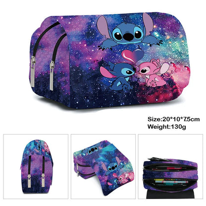 Trousse scolaire Stitch – Grand format, plusieurs modèles