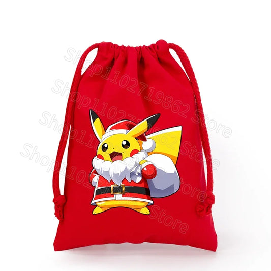 Sacs à cordon de Noël Pokémon