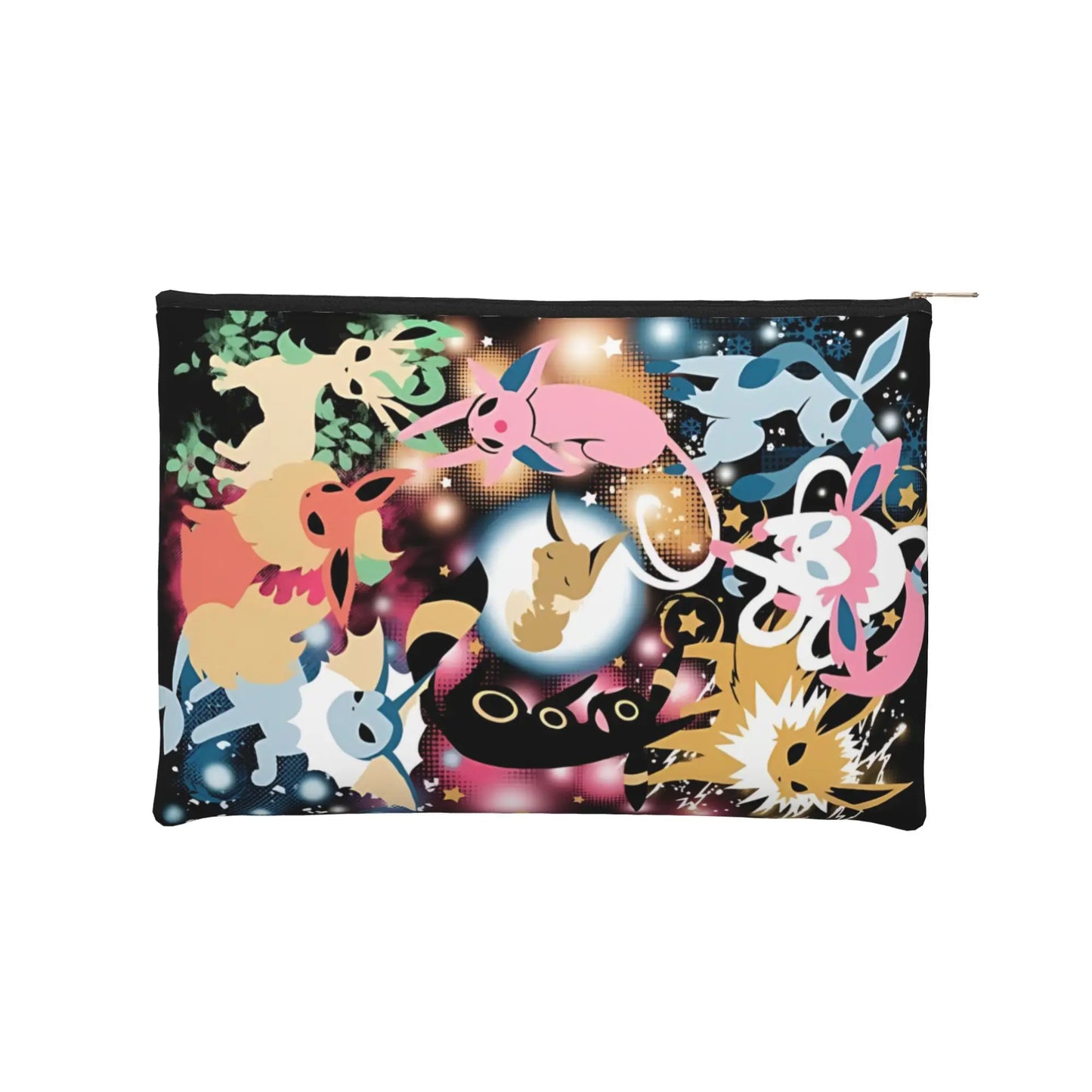 Pochette Organisateur Pokémon "Évolutions" – Trousse Multifonction pour Papeterie & Cosmétiques