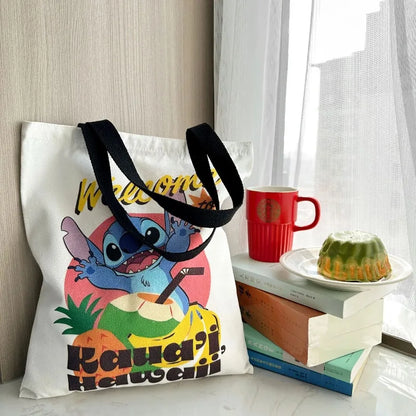 Tote Bag Stitch - Sac en Toile Kawaii - Accessoire indispensable