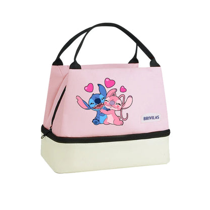 Sac isotherme Stitch – Sac à déjeuner Disney pour enfants et étudiants
