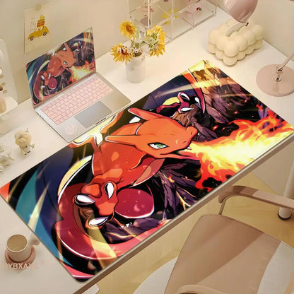 XXL Charizard Desk Mat – Pokémon Gaming Accessory
