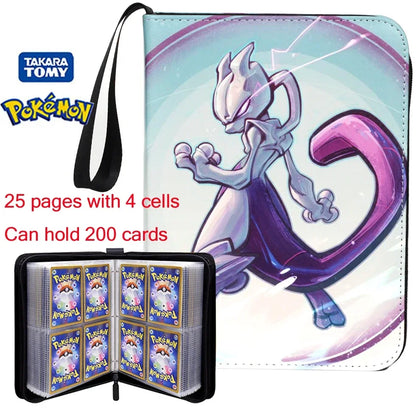 Classeur Range-Carte Pokémon Mewtwo 400 Cartes – Protection et Style Ultime