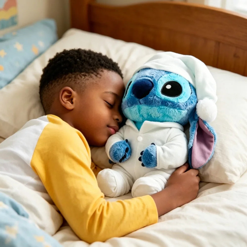 Peluche Stitch en Pyjama – Compagnon de Sommeil Doux (30 cm) – Ohana Life