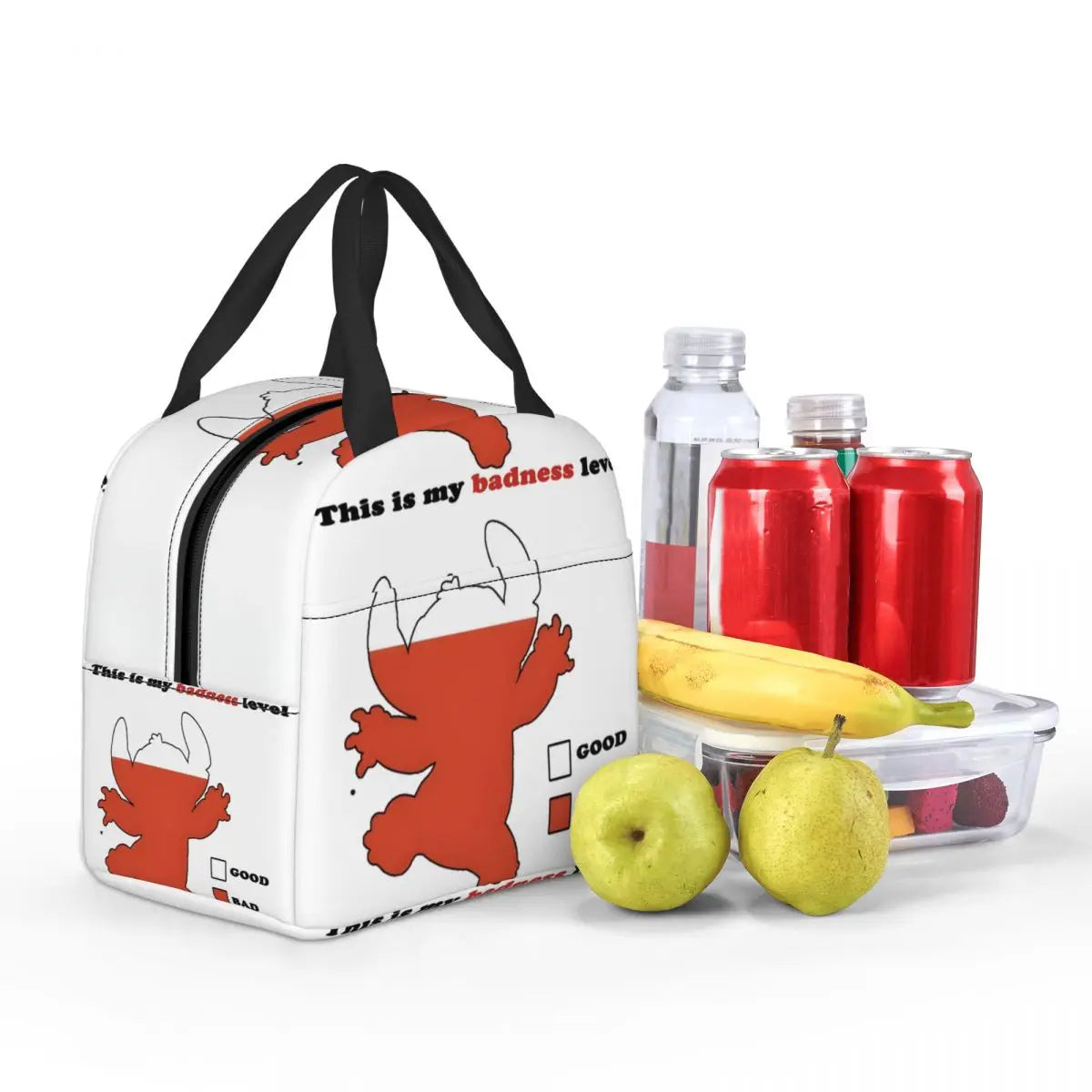 Sac Isotherme Stitch silhouette – Lunch Bag Léger et Résistant pour Pique-Nique et Déjeuners (22x20x13 cm)