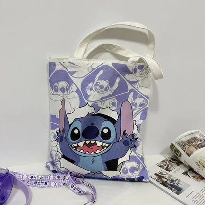 Tote Bag Stitch - Sac en Toile Kawaii - Accessoire indispensable