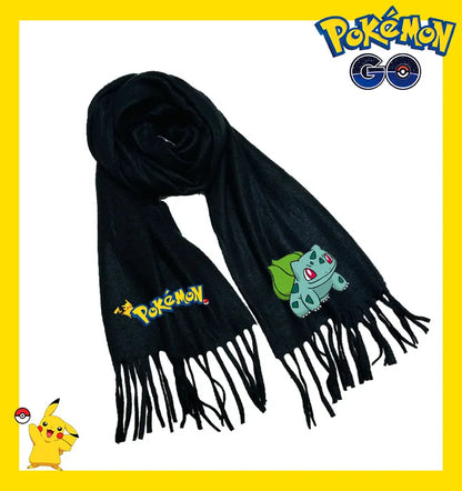 Écharpe Pokémon – Modèles Pikachu, Évoli, Rondoudou, Dracaufeu…