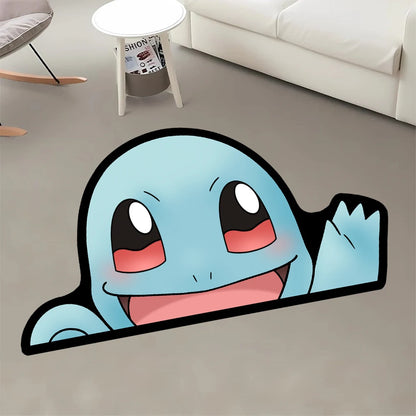 Tapis de sol Pokémon differentes formes  Ronflex, Rondoudou, Tortank, ...
