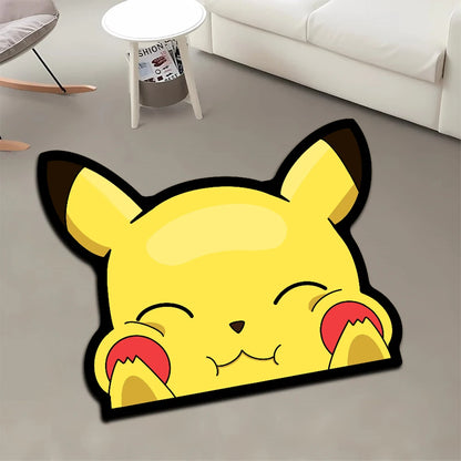 Pokémon PIKACHU floor mats in different shapes