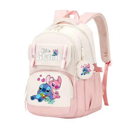 Disney Stitch Backpack - School Bag, Travel Bag &amp; Schoolbag