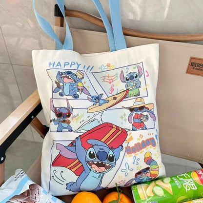 Tote Bag Stitch - Sac en Toile Kawaii - Accessoire indispensable