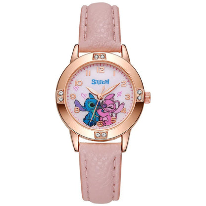 Montre Enfant Disney Stitch & Angel – Élégance et Magie au Poignet !