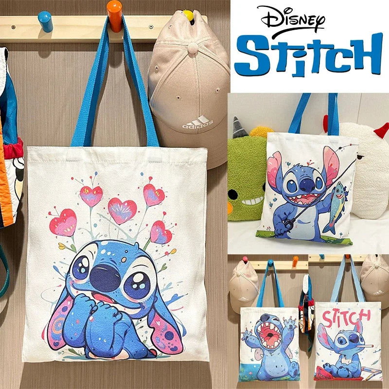 Tote Bag Stitch en toile – Grand format
