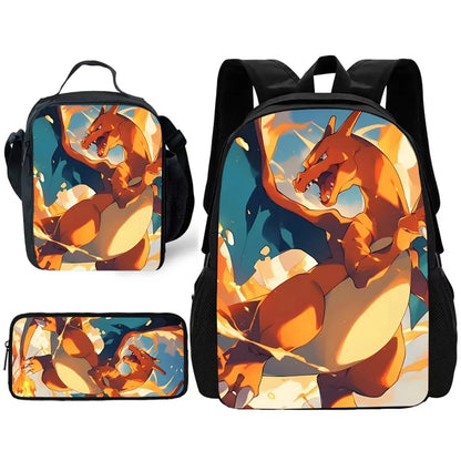 Set sac à dos Dracaufeu (Pokémon)