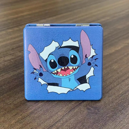 Miroir de Maquillage Pliable Stitch – Compact et Mignon