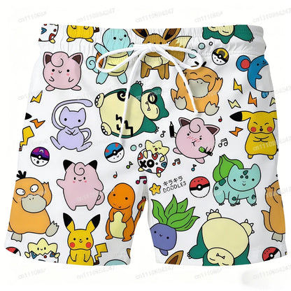 Short de Bain Pokémon – Séchage Rapide & Confort Été 2026