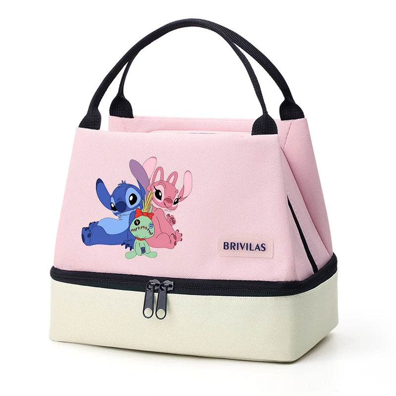 Sac isotherme Stitch – Sac à déjeuner Disney pour enfants et étudiants