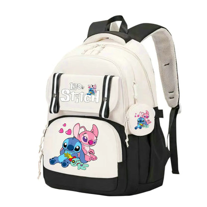 Disney Stitch Backpack - School Bag, Travel Bag &amp; Schoolbag
