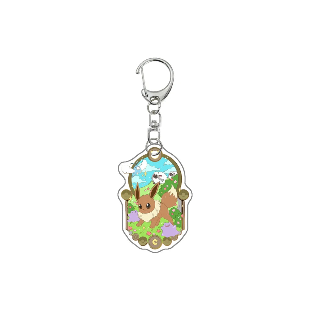 Porte-clés Pokémon (Evoli et ses évolutions)