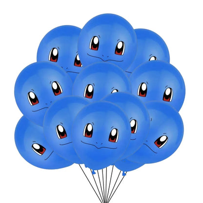 Ballons en Latex Pokémon 20 pcs pour Décoration d'Anniversaire - Divers Modèles