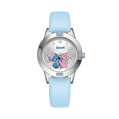 Disney Stitch &amp; Angel Kids Watch – Elegance and Magic on the Wrist!