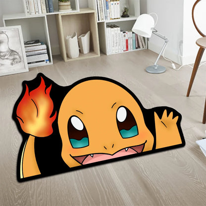 Tapis de sol Pokémon differentes formes  Ronflex, Rondoudou, Tortank, ...