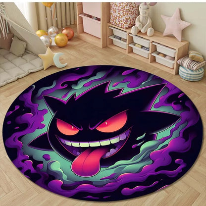Tapis Pokémon Ectoplasma – Tapis de sol décoratif pour fans de Pokémon